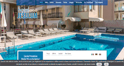 Desktop Screenshot of hoteljesulum.it